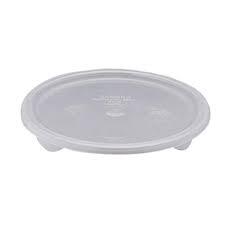 CM RFSC2PP LID FOR 2/4 QUART ROUND TRANSLUCENT POLY   12EA